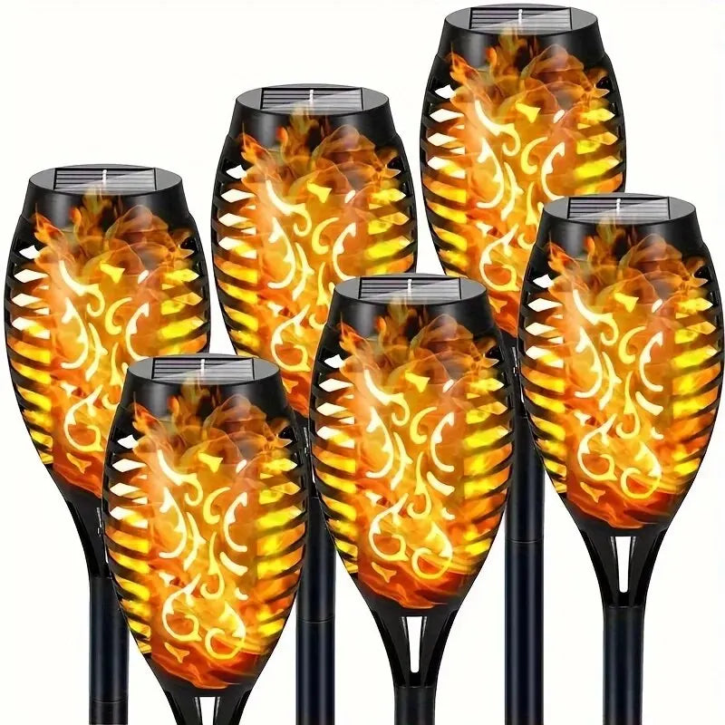 Lampe Solaire LED, Lumière vacillante, Lumière Étanche, Jardin, Décoration Extérieure