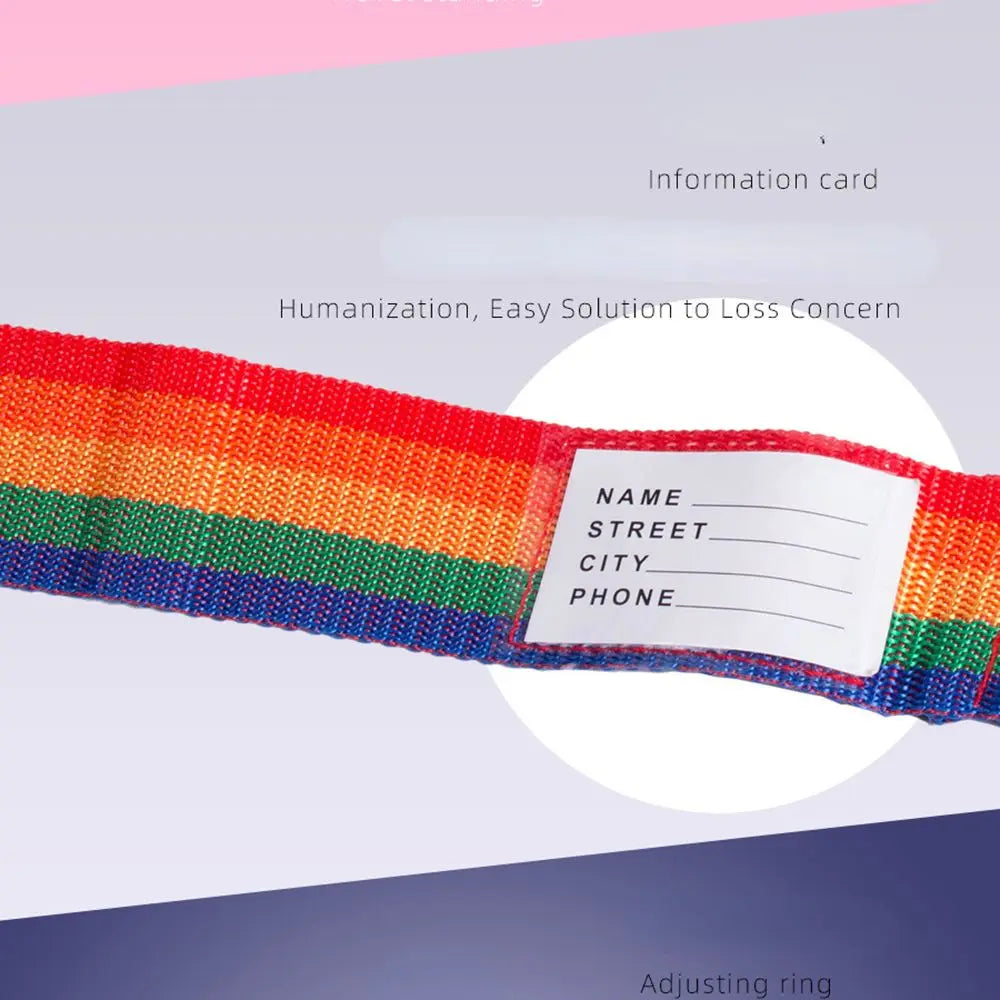 Sangle à boucle de bagage, ceinture croisée, emballage réglable, accessoires de voyage, sangle à boucle de valise, ceintures d'emballage de bagages arc-en-ciel