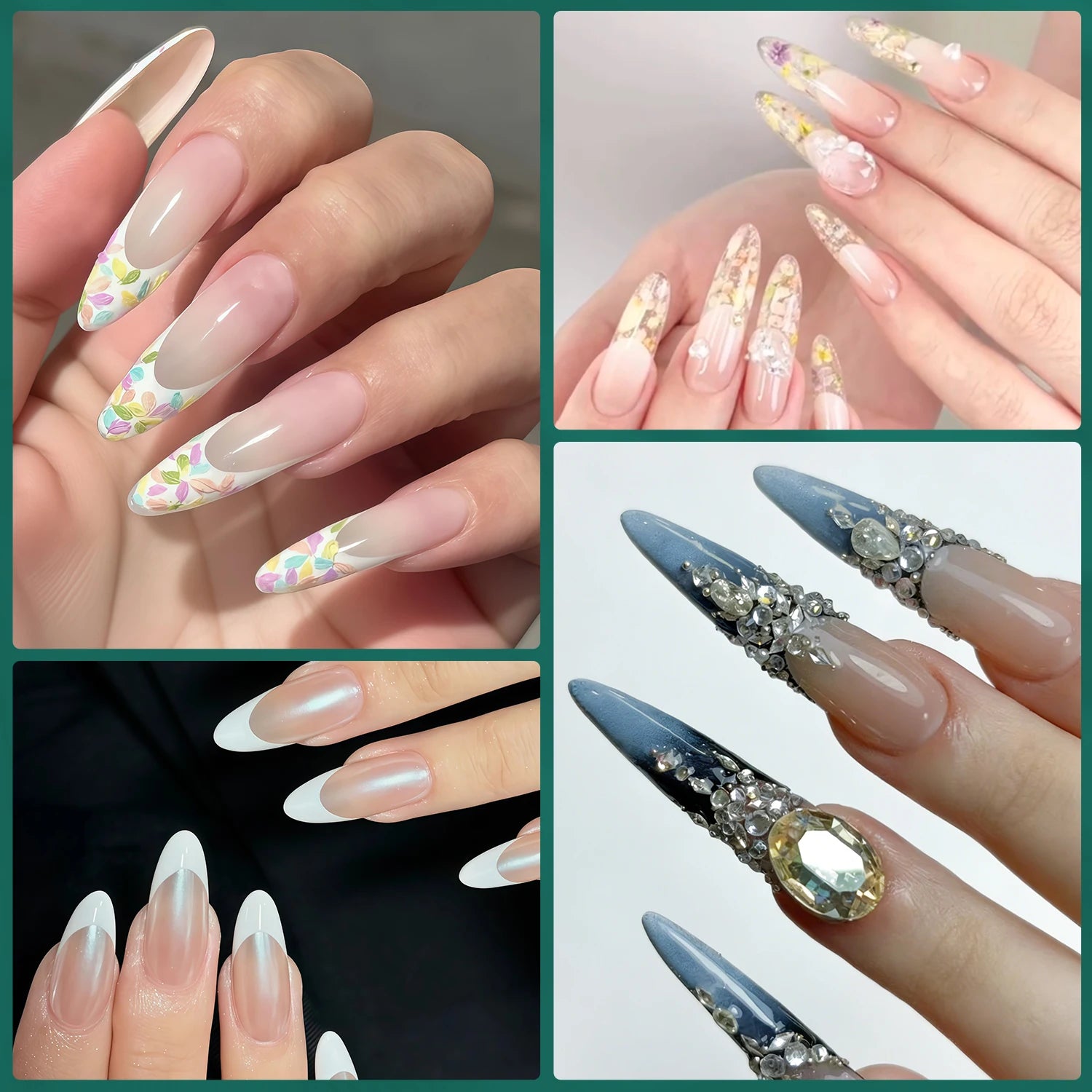 French Zone Nail Dual Forms 150 pcs