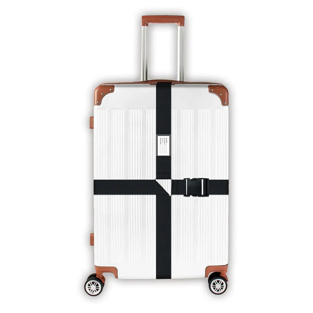 Sangle à boucle de bagage, ceinture croisée, emballage réglable, accessoires de voyage, sangle à boucle de valise, ceintures d'emballage de bagages arc-en-ciel