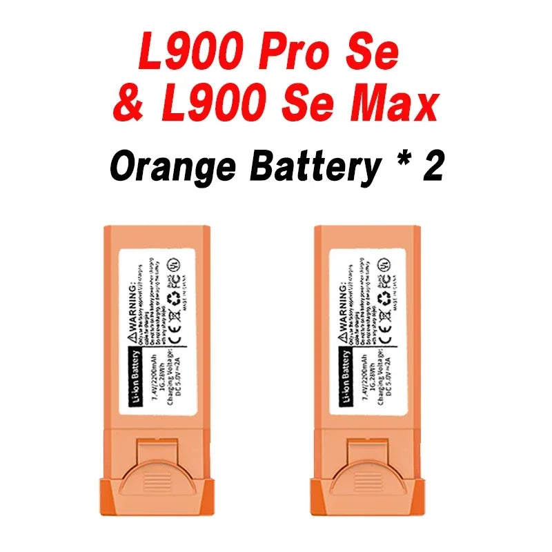 Batterie LYZRC L900 Pro SE 7.4V 2200mAh pour Drone RC