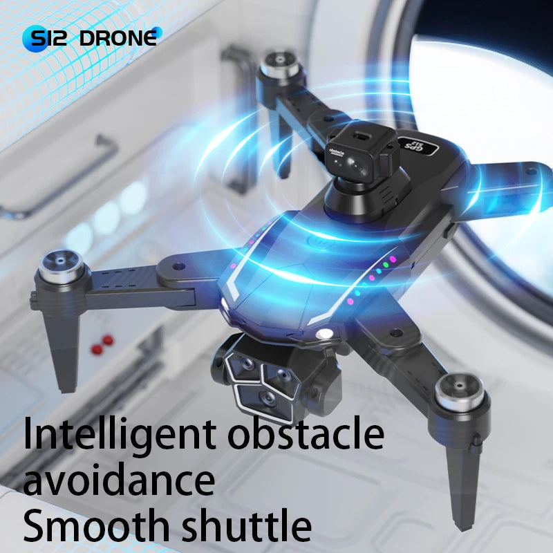 Drone Xiaomi MIJIA S12 – 8K Professionnel, Caméra HD, GPS, WIFI 5G, Écran 4,3” Télécommande, Quadcopter Pliable
