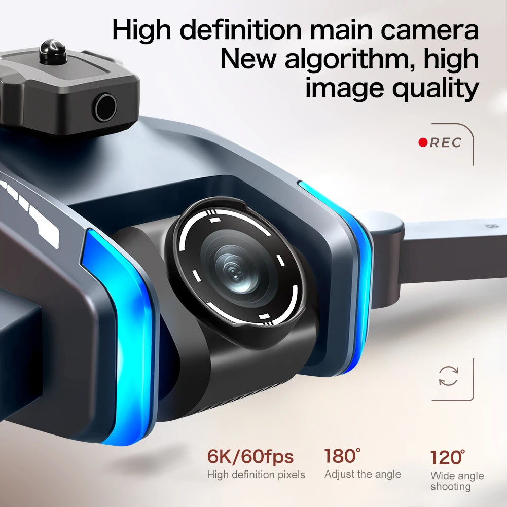Drone Mijia XT808 GPS 4K Professionnel – Xiaomi, Double Caméra 8K, Moteur Brushless, 5G WiFi FPV, Quadrirotor RC Pliable, Drone Télécommandé