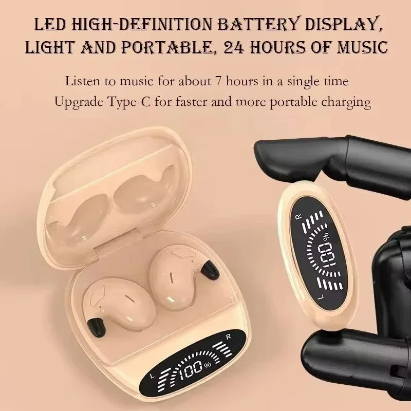 Écouteurs Bluetooth MD528 Xiaomi à réduction de bruit, mini écouteurs de sport, course à pied, jeux, sauna, musique intra-auriculaire, étanche