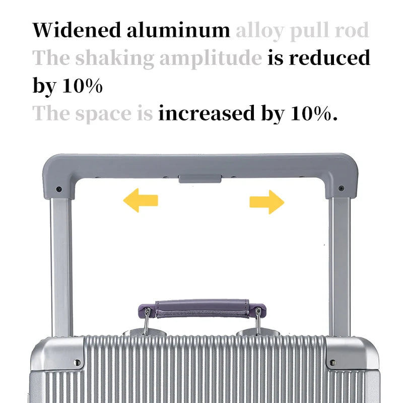 Bagage à roulettes SUSHIMU – valise de voyage 20, 24 et 26 pouces avec serrure à combinaison Premium