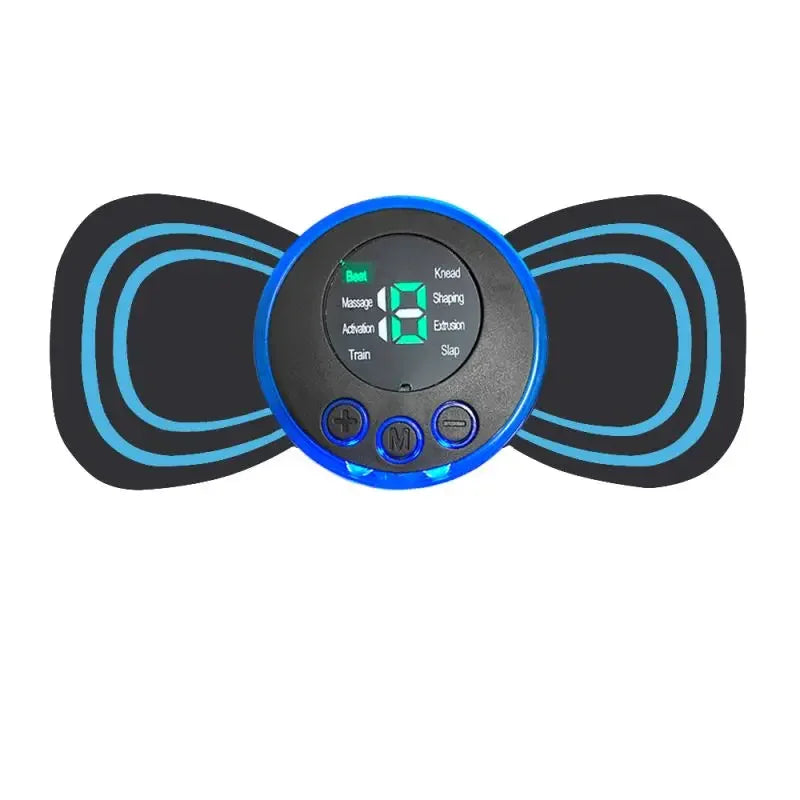 Mini masseur cervical électrique intelligent – Portable avec patch de massage et modes réglables