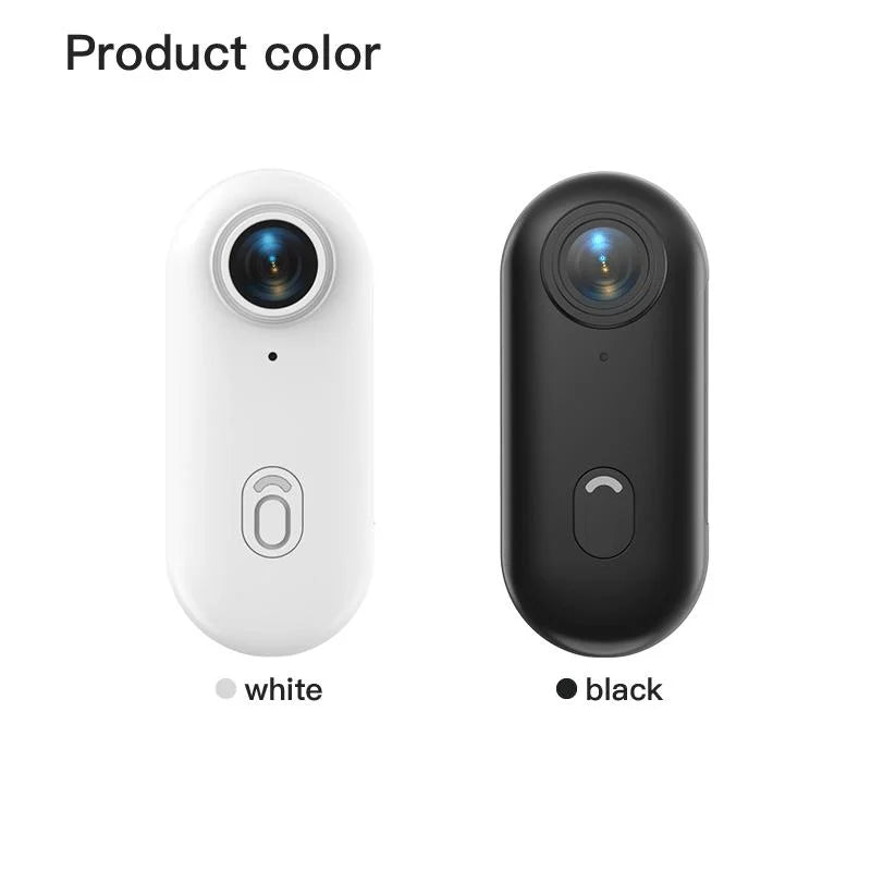 Caméra Vlog 4K HD JETO, Mini Bodycam Ultra compacte sans fil et étanche pour sport et aventure sous-marine