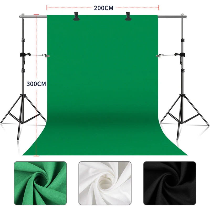 Arrière-plan de photographie vert/blanc/noir/gris, toile de fond pour Photo,