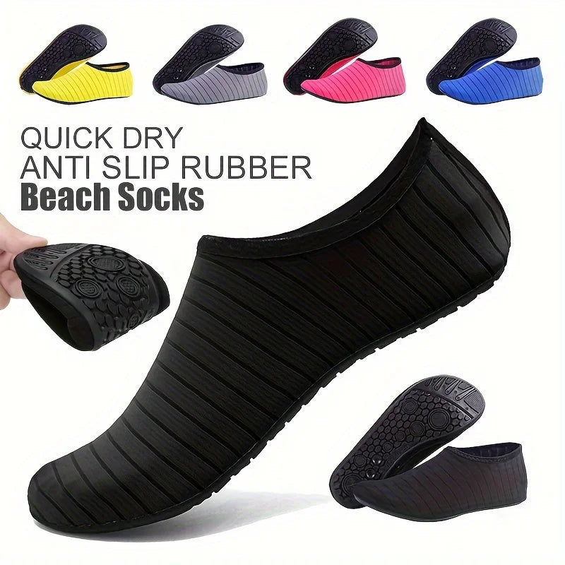 Chaussures d'eau, chaussettes pieds nus, antidérapantes, à séchage rapide, plage, natation, Sports aquatiques