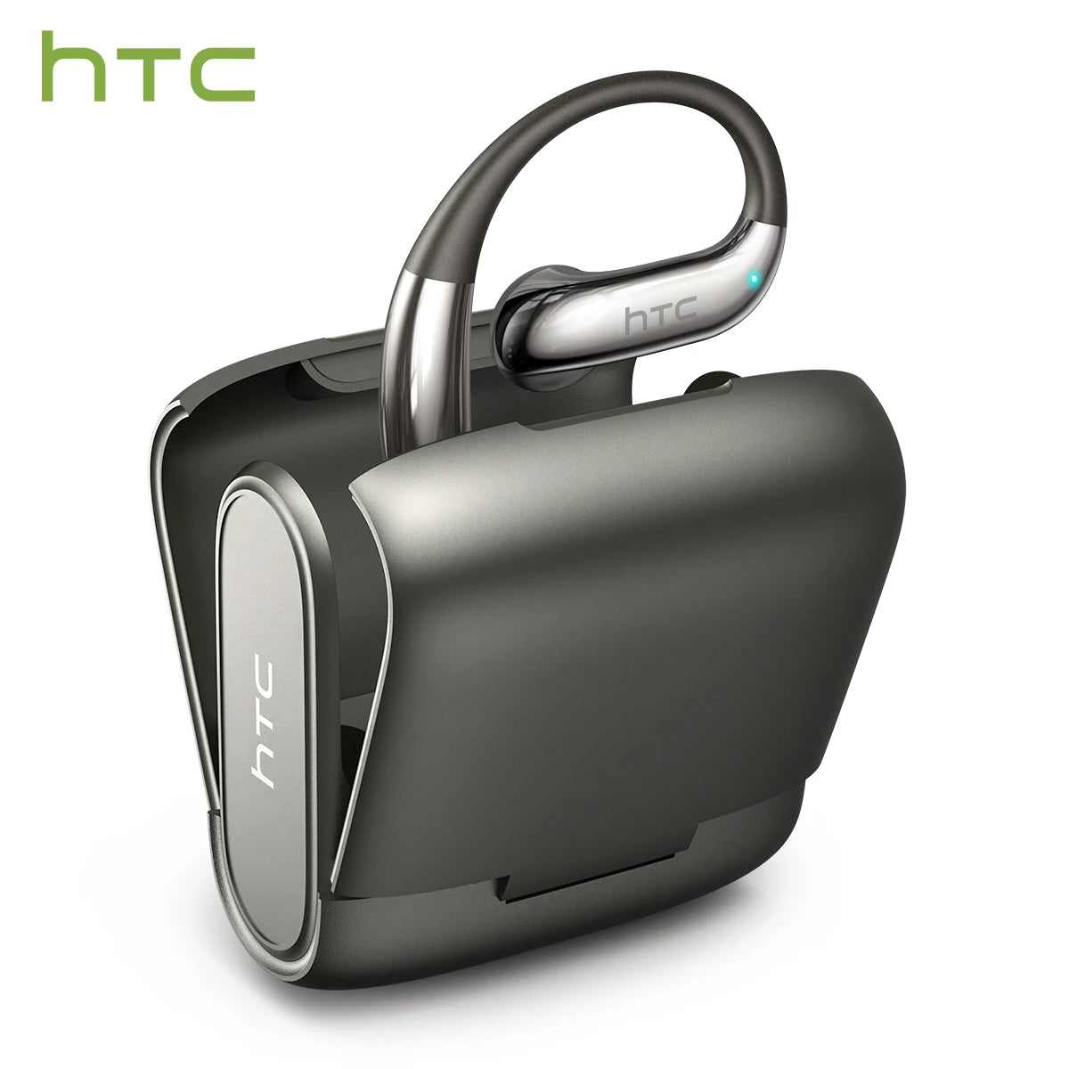 Écouteurs HTC NE23 Bluetooth V6.0 à oreille ouverte sans fil, traducteur IA, appels HD, élégants et fins