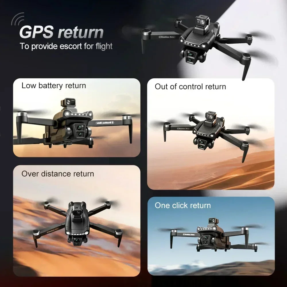 Drone Xiaomi MIJIA V198GPS ESC 8K HD nouveau Drone sans balais Laser évitement d'obstacles aérien optique pliable