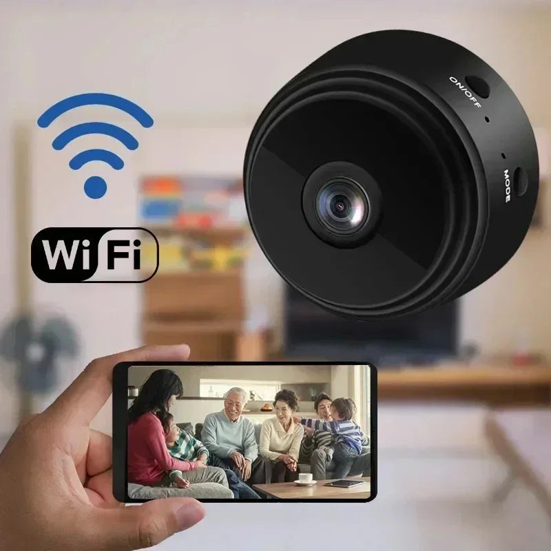 Mini caméra WiFi A9 – Caméra de surveillance sans fil HD pour maison