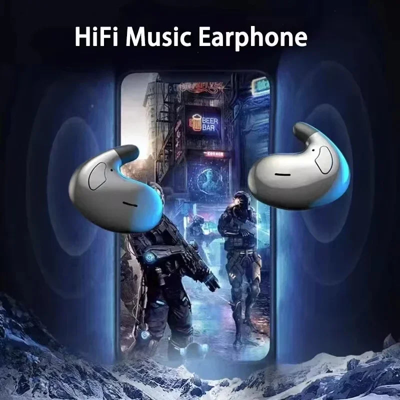 Écouteurs Bluetooth MD528 Xiaomi à réduction de bruit, mini écouteurs de sport, course à pied, jeux, sauna, musique intra-auriculaire, étanche