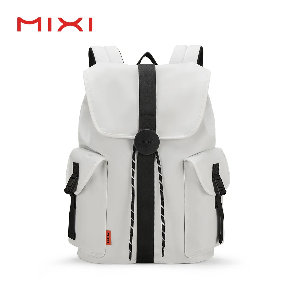 Sac à dos Mixi 16'' pour ordinateur portable – Unisexe, léger, imperméable, week-end et voyage