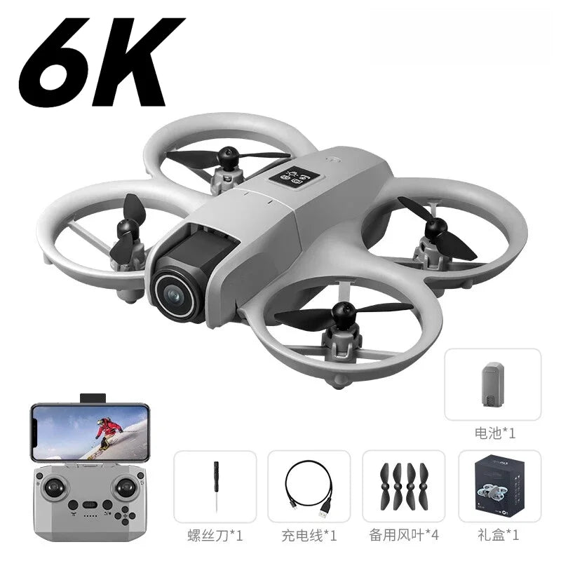 Drone A11 Mini 8K – Caméra HD, évitement d’obstacles, moteur sans balais