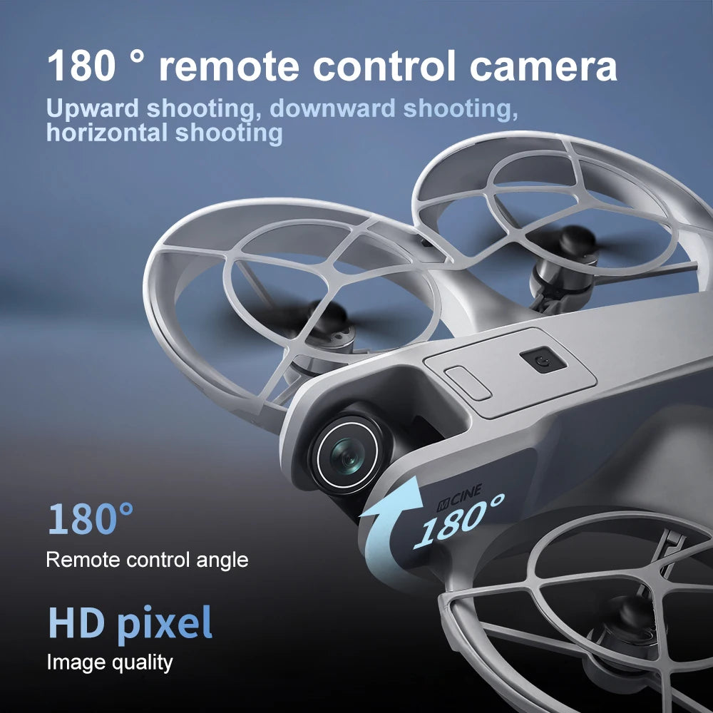 Drone M88 Mini Drone 6K HD – WIFI FPV, Vol Stationnaire, Moteur Sans Balais, Drone de Poche RC pour Enfants et Adultes