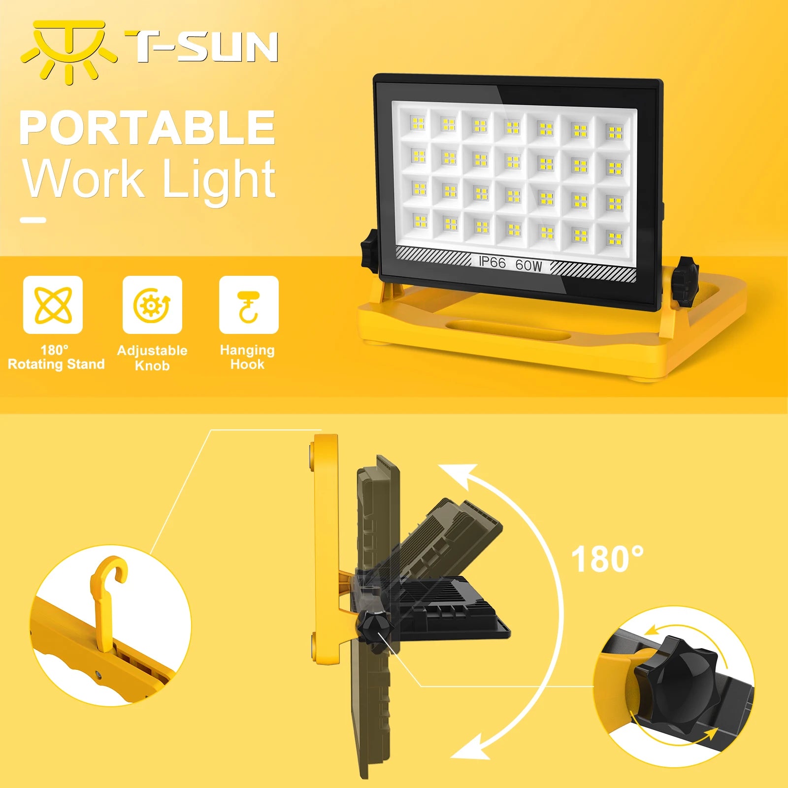 UV-Lampe T5 395-405NM Wiederaufladbar – 5W UV-Röhre, 24 LEDs, 180° UV-Beleuchtung, USB-Ladefunktion