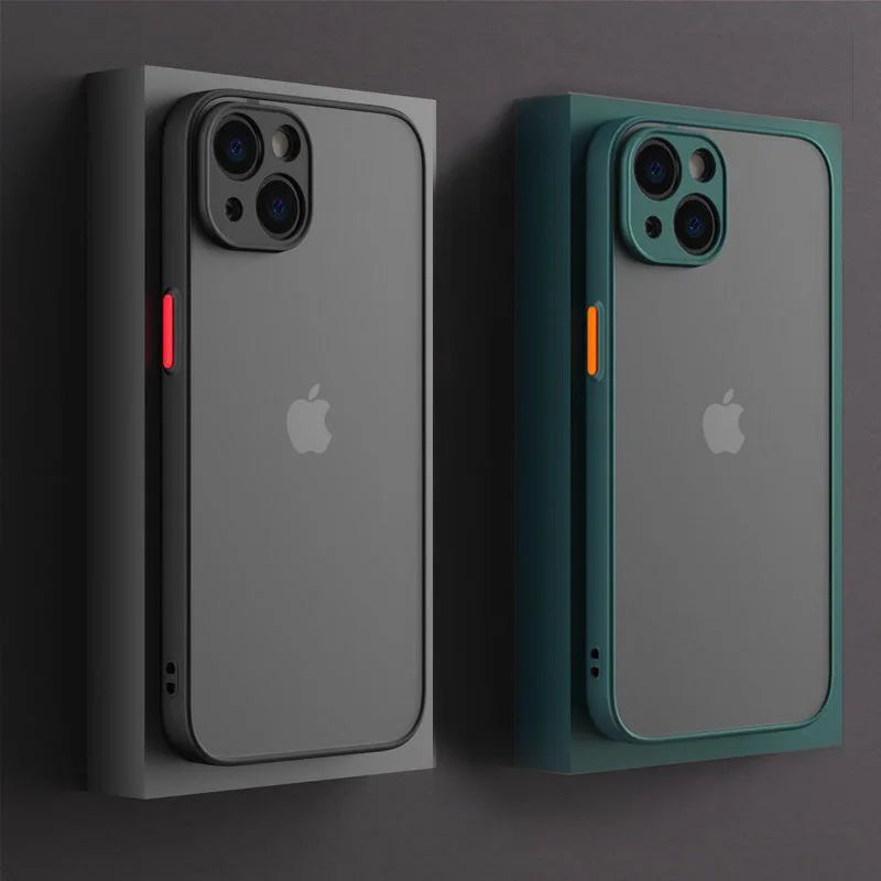 Coque antichoc silicone transparente KENNAGE – iPhone (modèles variés)