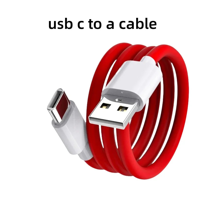 Câble USB-C OnePlus – charge rapide SuperVOOC 80W / 100W – OnePlus 13, 12, 11, 10T, Nord CE 4, 10 Ace 3 Pro