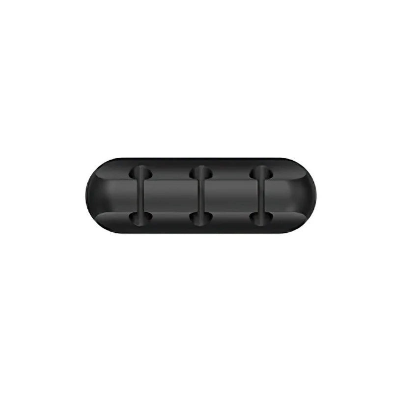 Organiseur de câbles USB en silicone, enrouleur de câbles, rangement de bureau, clips, support de câbles pour souris, casque, organisateur de fils