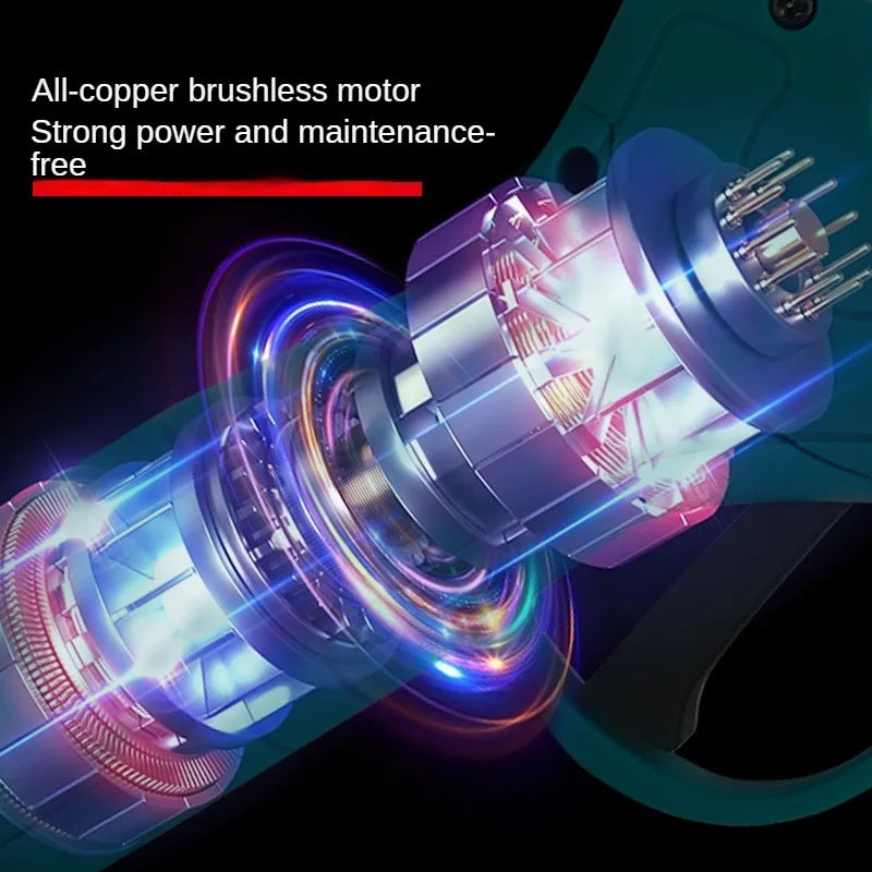 Bürstenlose elektrische Gartenschere, Gartenwerkzeug, Akku-Gartenschere, kabellose elektrische Gartenschere, Obstbaum für Makita 18 V Akku