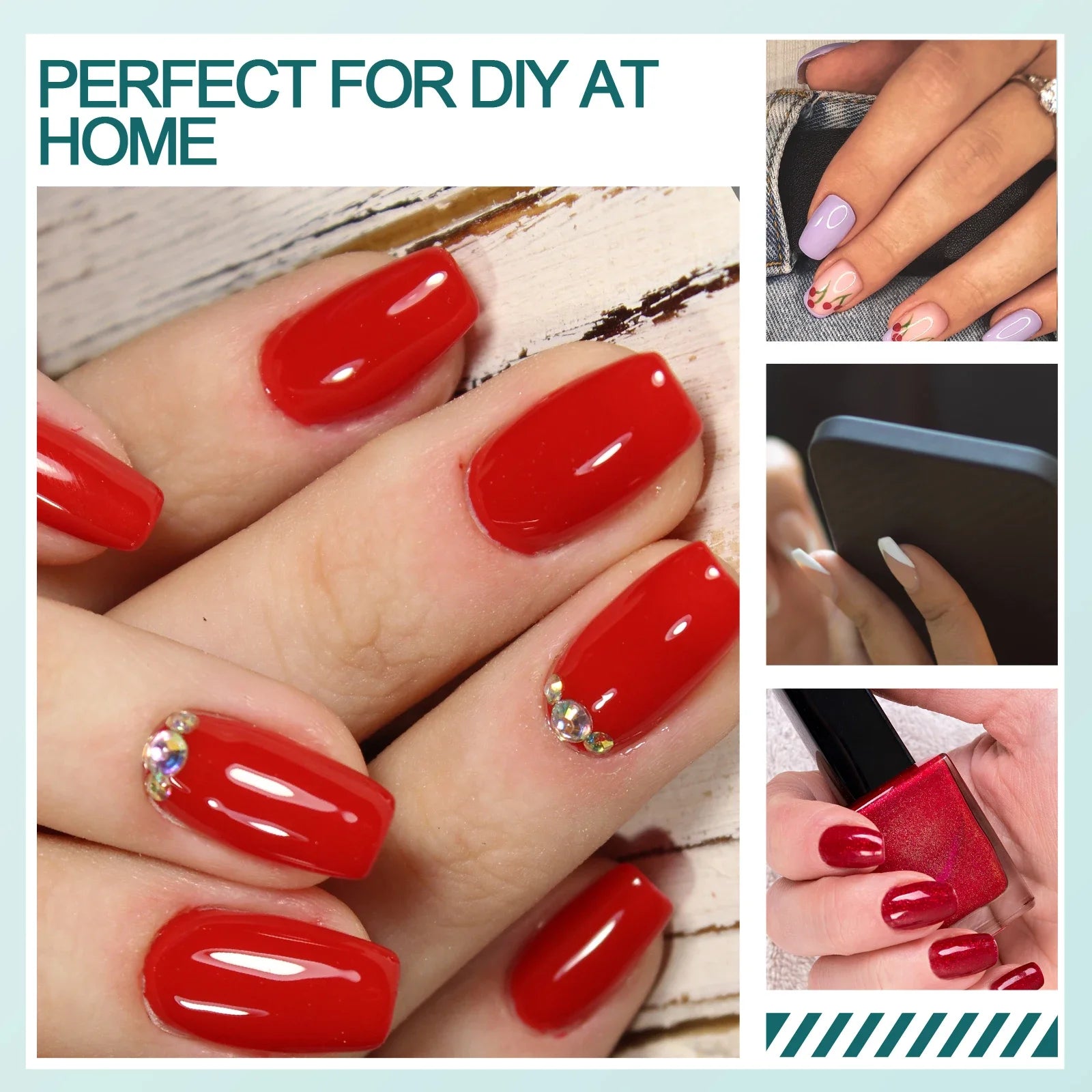 Capsules de Gel Souple 120 pcs, Courte/Moyenne