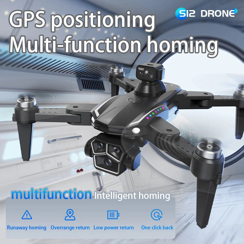 Drone Xiaomi MIJIA S12 – 8K Professionnel, Caméra HD, GPS, WIFI 5G, Écran 4,3” Télécommande, Quadcopter Pliable