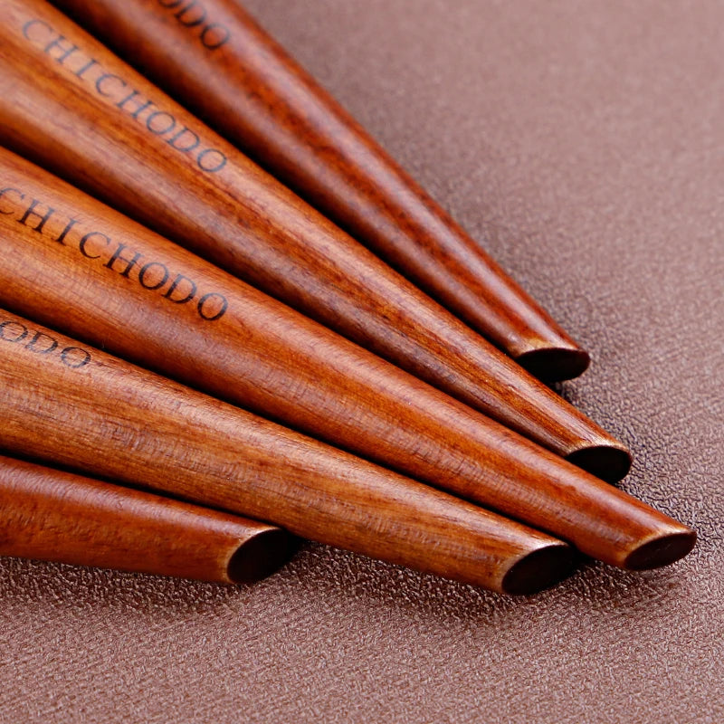 Pinceau à choix multiples CHICHODO Pinceau de maquillage en poils naturels et synthétiques Outils de maquillage pour le visage et les yeux Stylo de maquillage