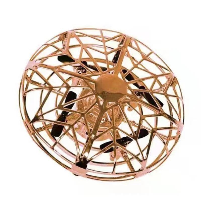 Drone Jouet Électrique pour Enfants – Hélicoptère et OVNI Volant à Induction, Contrôle Main et Détection d’Obstacle