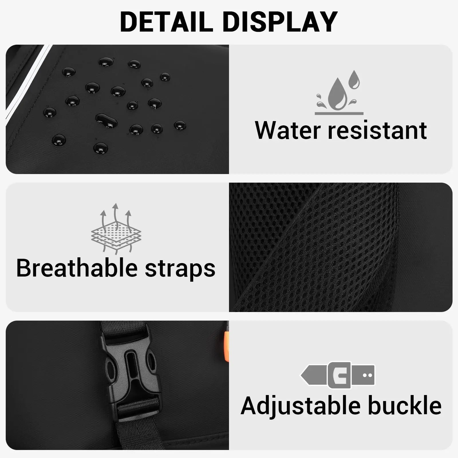 Sac à dos étanche pour homme KONO – voyage, week-end et sport