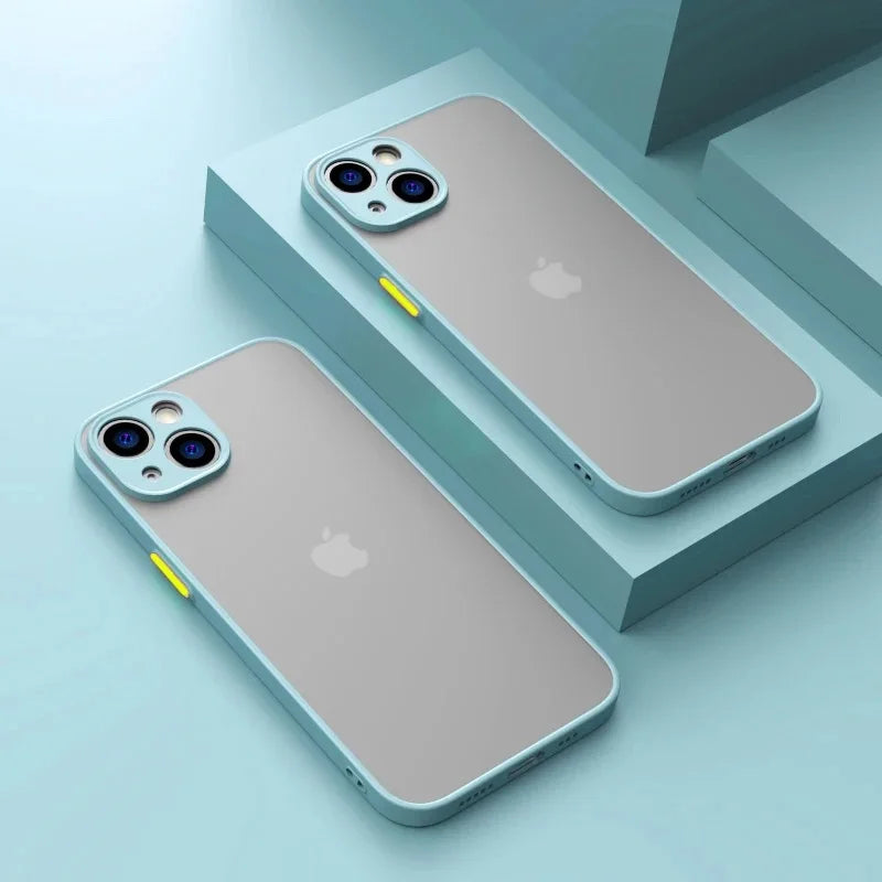Coque antichoc silicone transparente KENNAGE – iPhone (modèles variés)