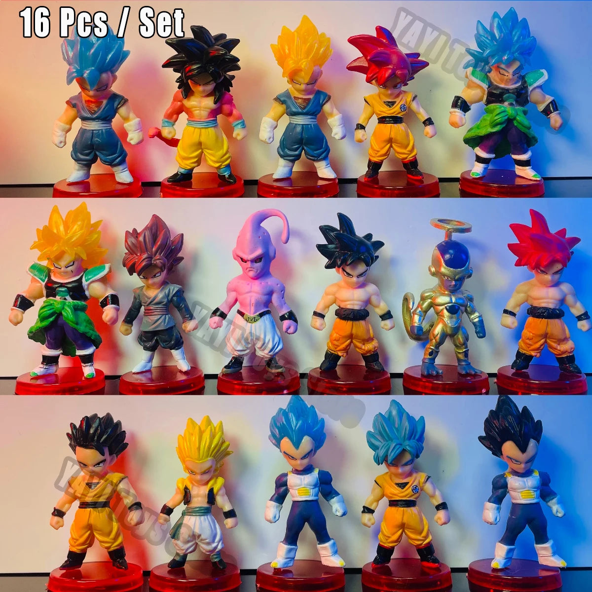 Anime Figur DBZ Super Saiyajin Son Goku Son Gohan Vegeta Broly Piccolo Majin Buu Action Figur Spielzeug Geschenk