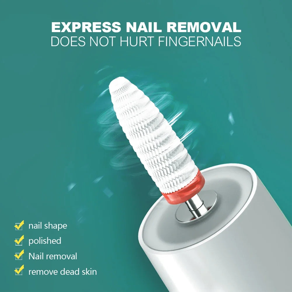 Perceuse à ongles électrique, kit manucure et pédicure portable