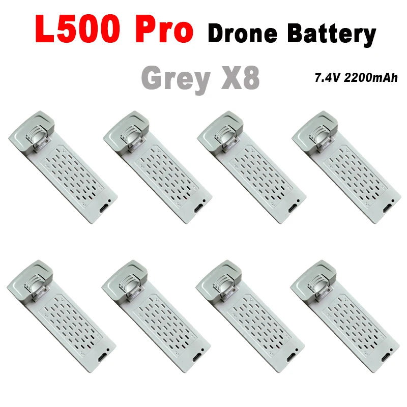 Batterie d'origine LYZRC L500 Pro 7.4V 2200mAh pour L500 Pro/Max 4K batterie de Drone professionnelle accessoires pièces