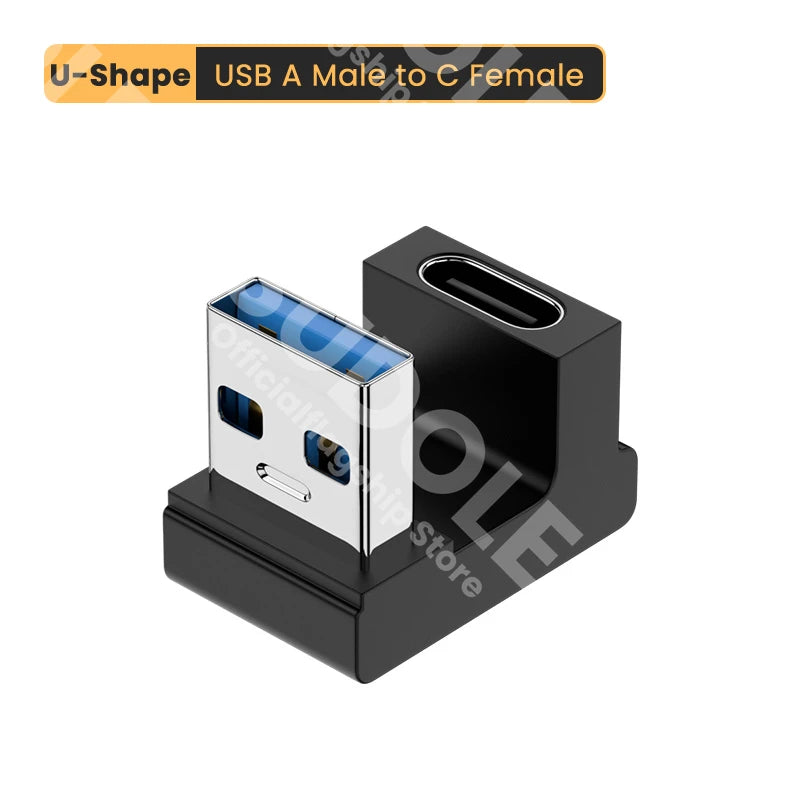 Adaptateur USB3.1 vers Type C 10Gbps OTG transfert de données rapide 5V @ 3A convertisseur de charge rapide pour Samsung Xiaomi téléphone Macbook Pro tablette