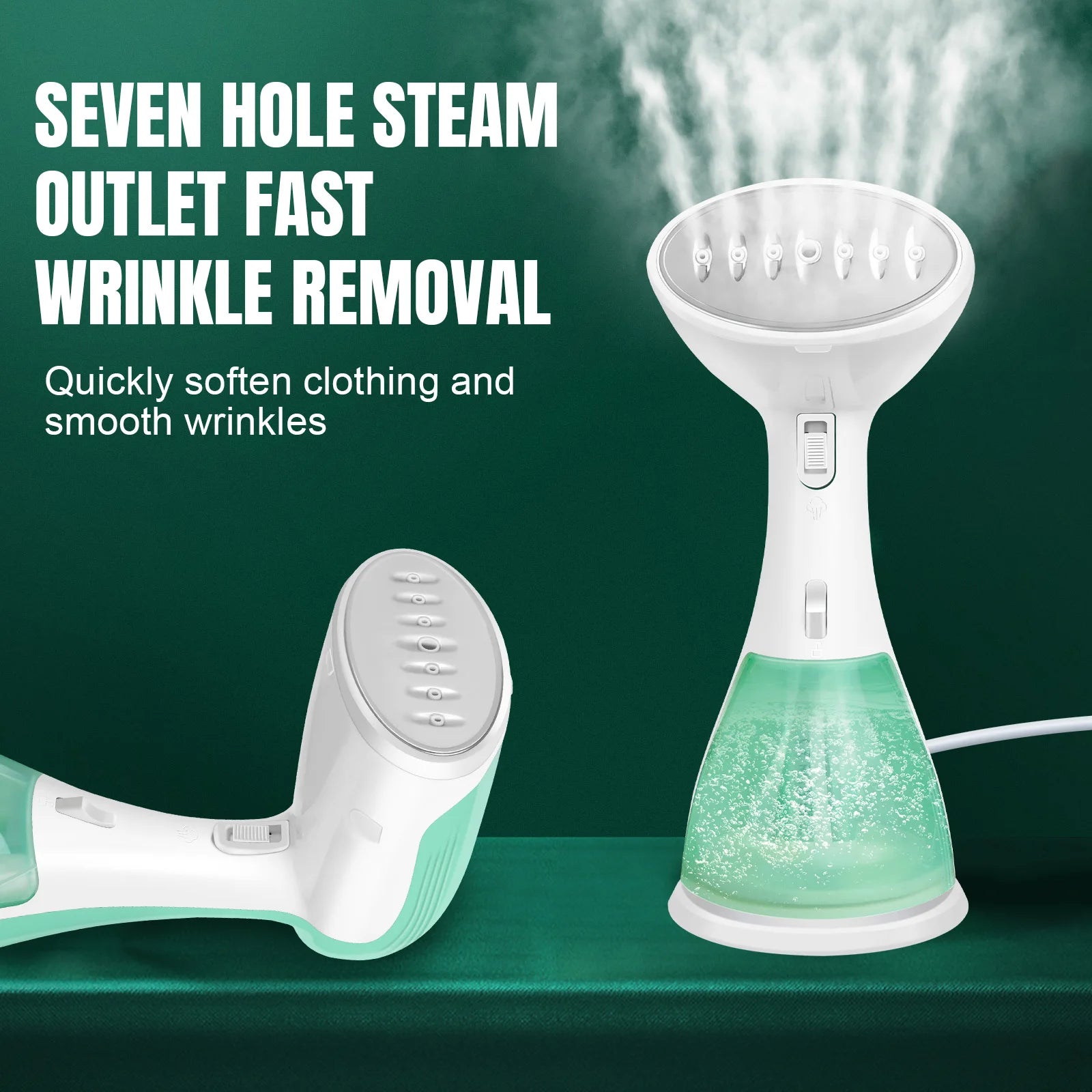 Défroisseur vapeur pour vêtements DayPlus, rideau en tissu, fer à repasser, pour voyage, pour la maison, 4800 ml, 300 W