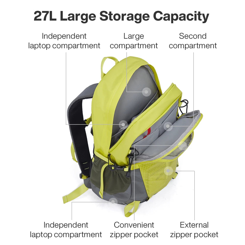 Sac à dos M5prosast – Étanche, grande capacité, randonnée et sports de plein air
