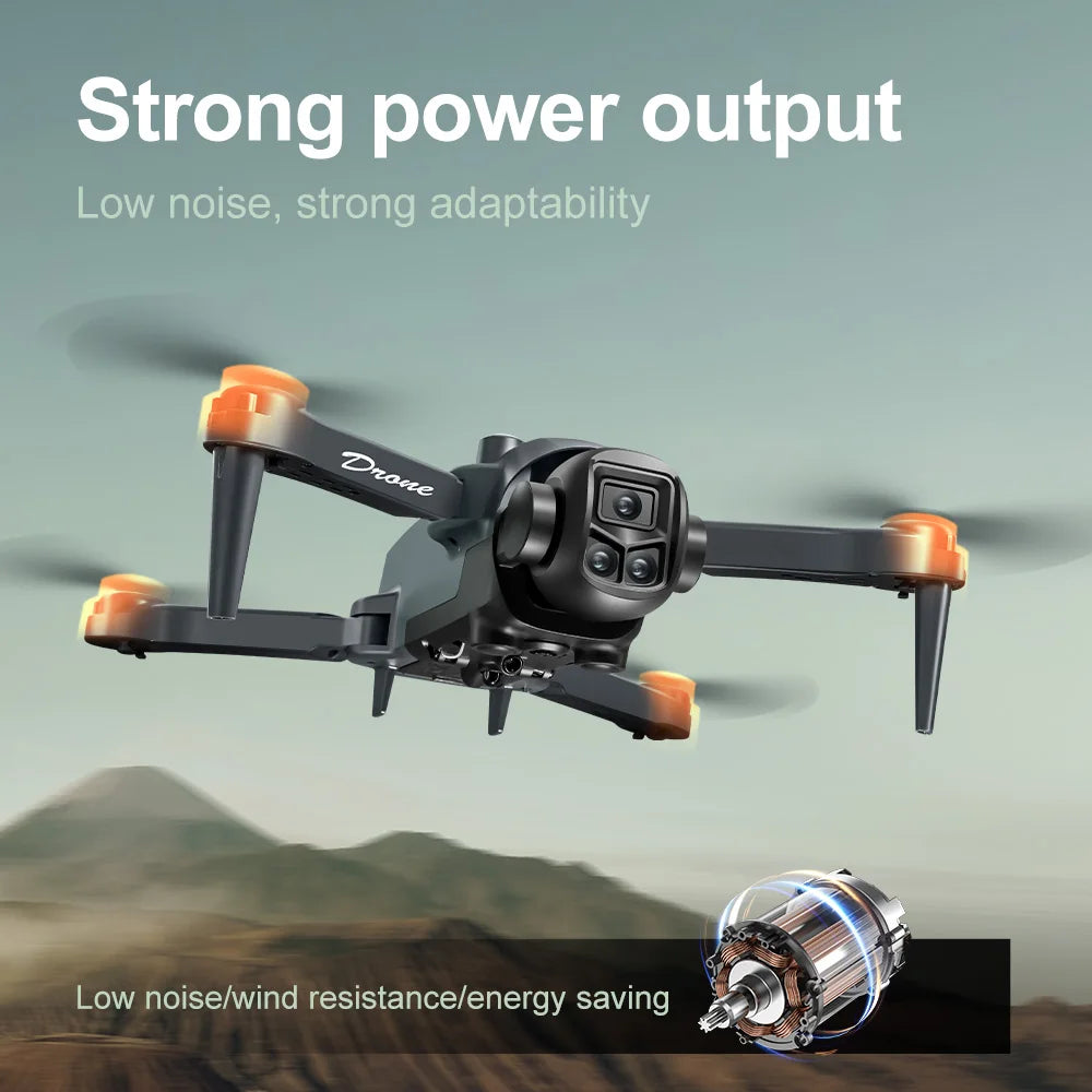 Drone V98 – Quadrirotor pliable WIFI FPV avec caméra 8K, vol stationnaire, jouet RC, cadeau pour enfant