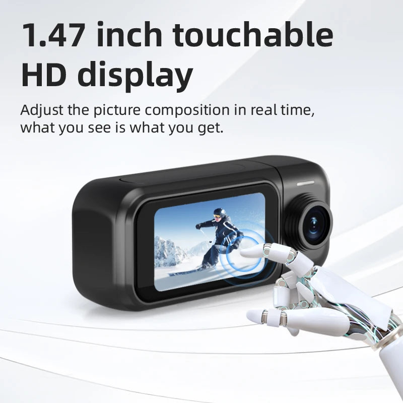 Mini Caméra Kaysunlink H91 – Casque, Guidon, Sport et Plongée