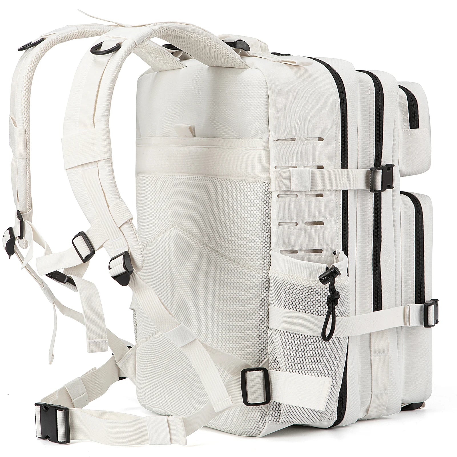 Sac à dos tactique d'extérieur 25L/45L pour hommes et femmes, sac robuste, petit sac à dos d'école, sac à dos de randonnée avec porte-bouteille