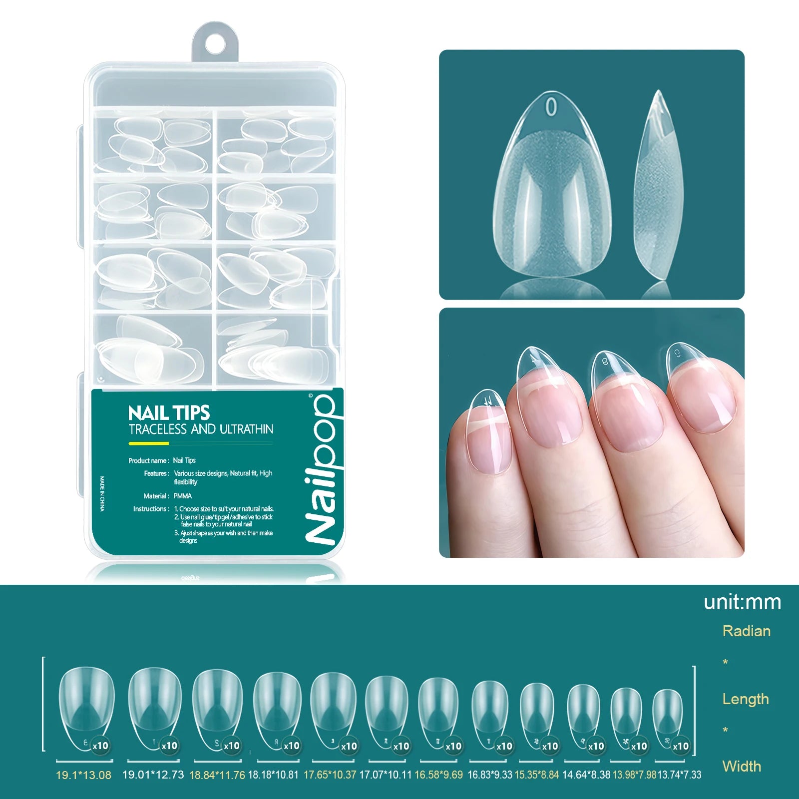 Capsules de Gel Souple 120 pcs, Courte/Moyenne