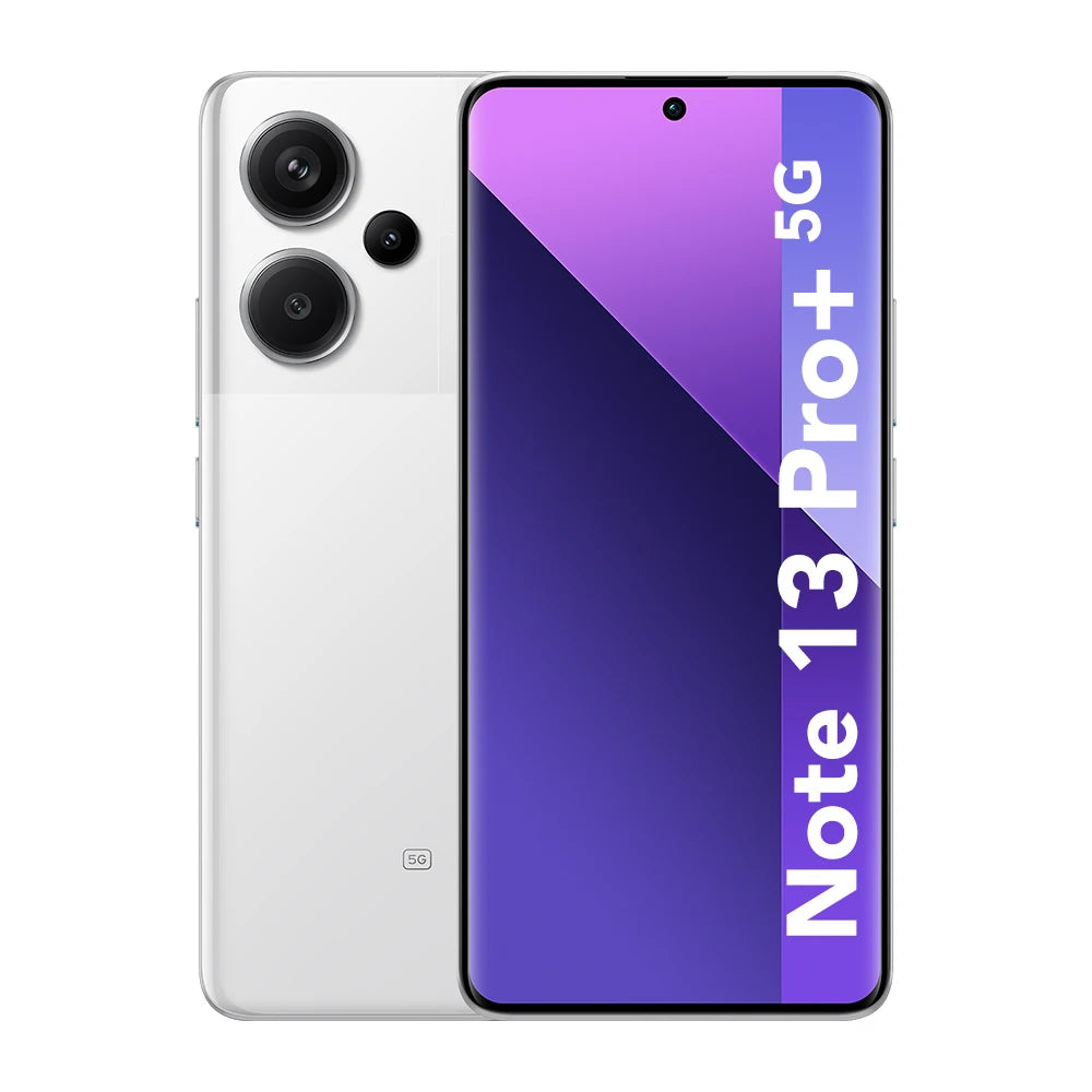 Téléphone portable Xiaomi Redmi Note 13 Pro Plus 5G 8 Go/256 Go 12 Go/512 Go NFC Chargeur UE Version mondiale - Téléphone portable