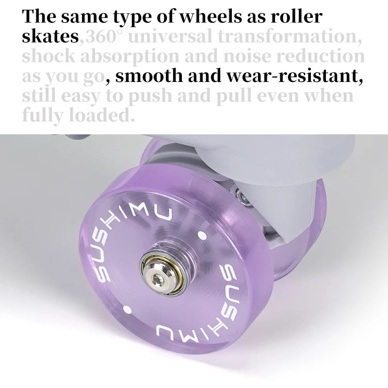 Bagage à roulettes SUSHIMU – valise de voyage 20, 24 et 26 pouces avec serrure à combinaison Premium