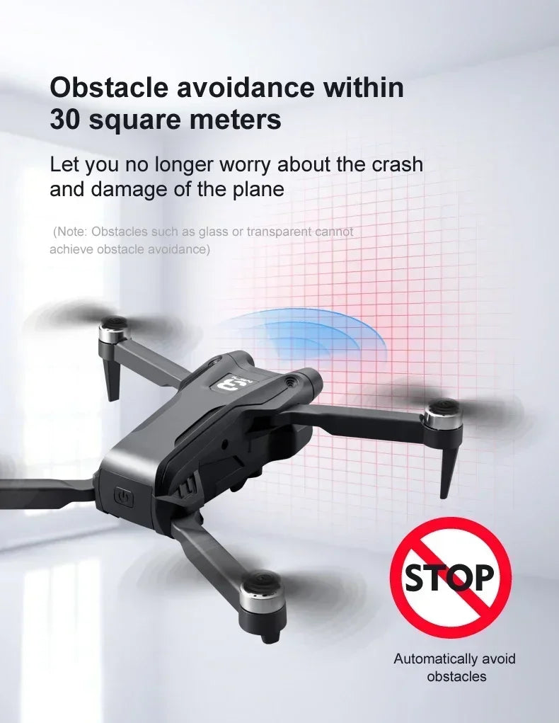 Drone professionnel Xiaomi Mijia Z908 Pro/MAX Mini avec WiFi, localisation du flux optique, évitement d'obstacles à 3 côtés, quadcopter