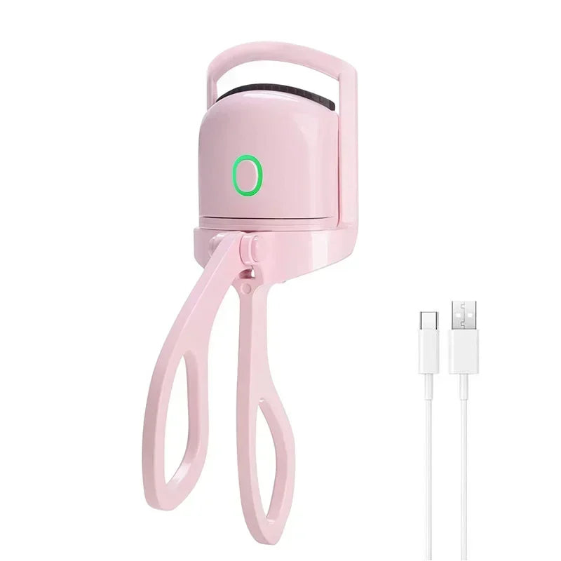 Recourbe-cils électrique, chargement USB, chauffage rapide, portable, mise en forme et recourbement durable, pince à cils thermique