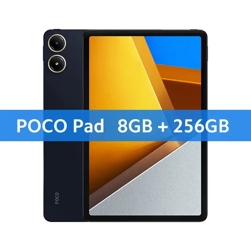 POCO Pad Version mondiale 12.1 ''120Hz 2.5K affichage Snapdragon 7s Gen 2 processeur Octa core 33W 10000mAh batterie Quad haut-parleurs