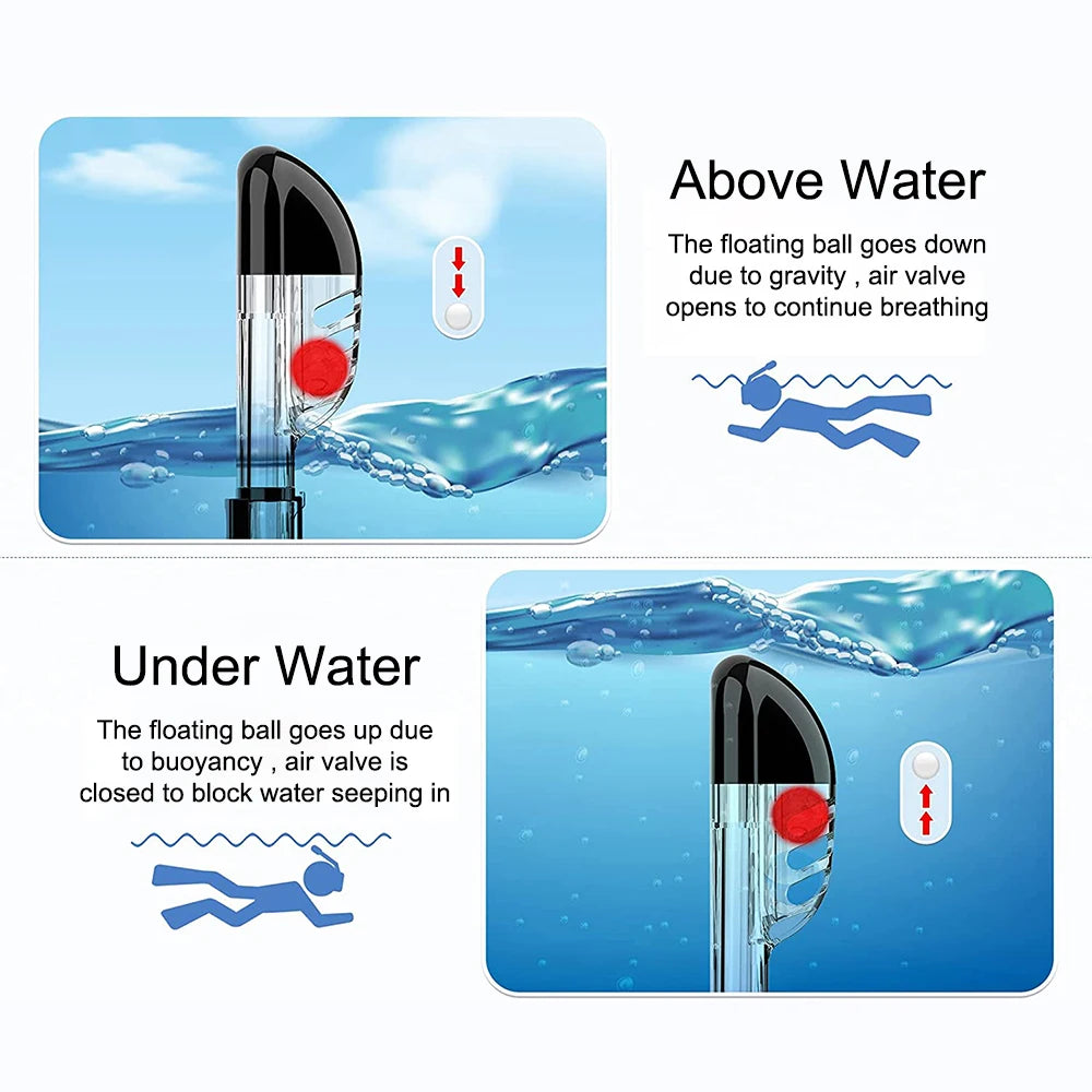 Masque de plongée sous-marine, Snorkeling, masques respiratoires Anti-buée, respiration sûre pour adulte