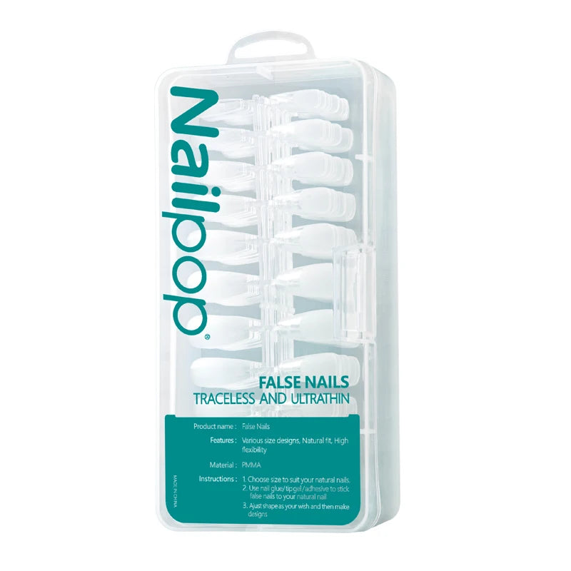 Faux Ongles Acrylique Nailpop PRO 600 pièces – Capsules Extension Multi-Formes