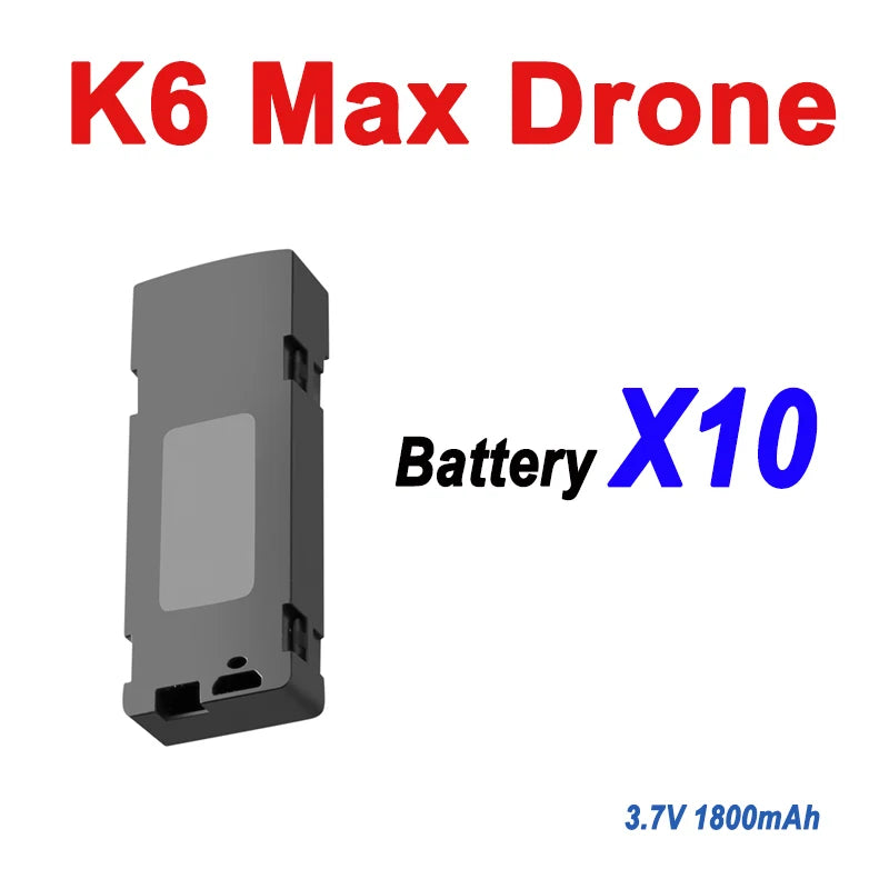 Batterie de rechange pour drone K6 Max – 3,7V 1800mAh