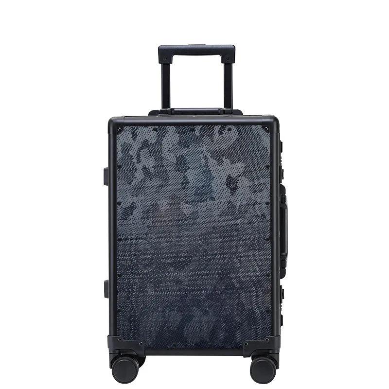 Valise de voyage SUSHIMU en fibre de carbone – poignée large, bagage à main pour hommes et femmes, 20, 24, 26 pouces